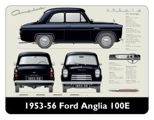 Ford Anglia 100E 1953-56 Mouse Mat